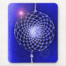 'Blaues Blast Mousepad