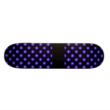 Blaues Blumenmuster Personalisierte Decks