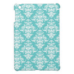 Blaues Damastmuster Vintager girly Chicleuchter