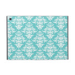 Blaues Damastmuster Vintager girly Chicleuchter