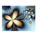 Blaues Gold 4 Postkarte