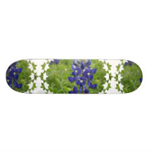 Blaues Lupine-Skateboard Personalisierte Skatedecks