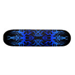 Blaues Schwarzes der Stammes- Tätowierungs-Herz-Ar Skateboardbretter