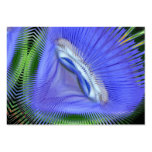 Blaues Wasser abstraktes ~ ATC Visitenkarte