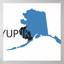 Blaues Yupik Posterdrucke