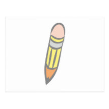 Bleistift pencil postkarten