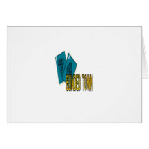 Blinded Town Greeting Card