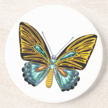 Bling Bling Schmetterling Bierdeckel