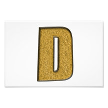 Bling Gold D Kunstphoto
