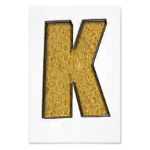 Bling Gold K Fotodruck