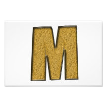 Bling Gold M Fotodruck