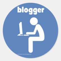 Blogger-Farbe Aufkleber