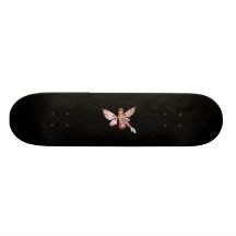 Blonde Valentinsgruß-Fee - Rosa 2 Bedruckte Skateboarddecks