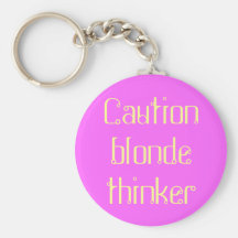 blonder Denker Schlüsselband