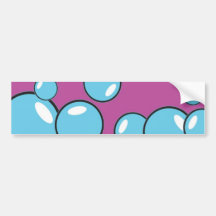 Bloos Blasen Auto Sticker