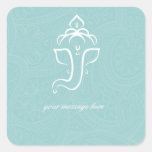 Blue Ganesha Stickers