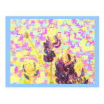 Bluebonnet-Wildblumen upclose (immer Blumen) Postkarten