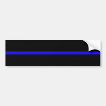 blueline auto sticker