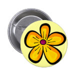 Blume Anstecknadelbuttons