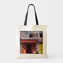 Blume-bedeckte Bäckerei-Blumen Browns Tasche
