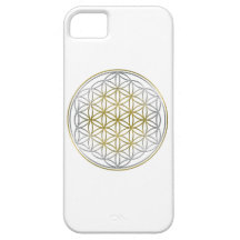 BLUME DES LEBENS/des Blume DES Lebens - zweifarbig iPhone 5 Etui