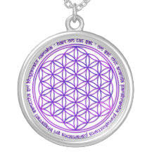 Blume des Lebens - Moola Beschwörungsformel - Veil Schmuck