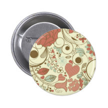 Blumen Botton Anstecknadelbuttons
