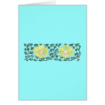 Blumen chinesisch chinese flowers karte