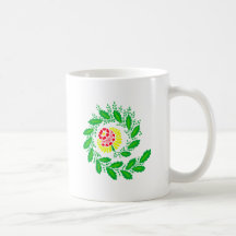 Blumen flowers kaffee haferl