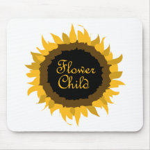Blumen-Kindersonnenblume Mousepad