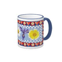 Blumen-Liebe-Becher Tassen