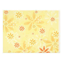 Blumen-Muster-Einladung