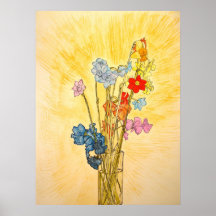Blumen Plakate