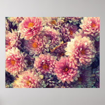 Blumen Plakat
