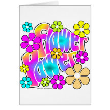 Blumen-Power Grußkarten