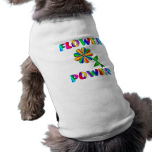 Blumen-Power Hundetshirt