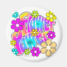 Blumen-Power Magnete
