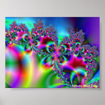 Blumen-Power Plakate