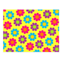 Blumen-Power Postkarten