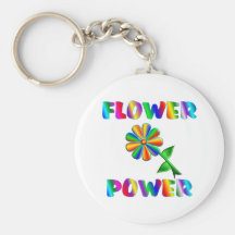 Blumen-Power Schlüsselbänder
