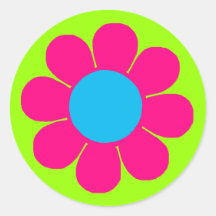 Blumen-Power Sticker