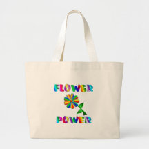 Blumen-Power Tragetasche