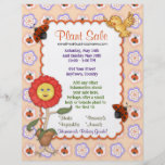 Blumen-und Pflanzen-Verkaufs-Flyer