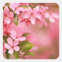 Blumenaufkleber