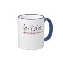 Blumenblatt-rosa Brautbecher Tee Tasse