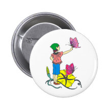 Blumenelfe flower elf anstecknadel