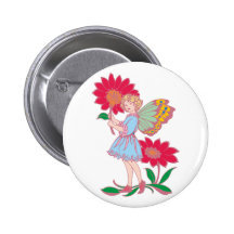 Blumenelfe flower elf anstecknadelbuttons