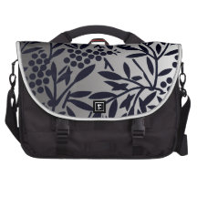Blumengrau verblassen, um zu schwärzen laptop tasche
