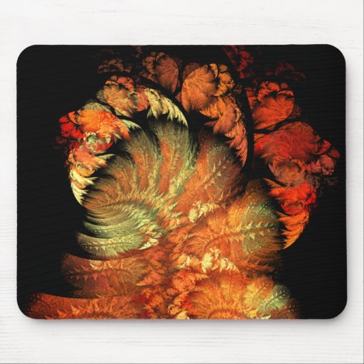 Blumenstrauß Garni abstrakte Digital Kunst Mousepad
