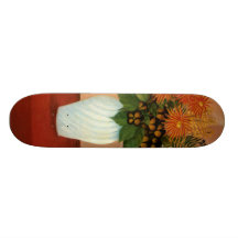 Blumenstrauß Henri Rousseaus der Blumen (circa 190 Skateboardbrett